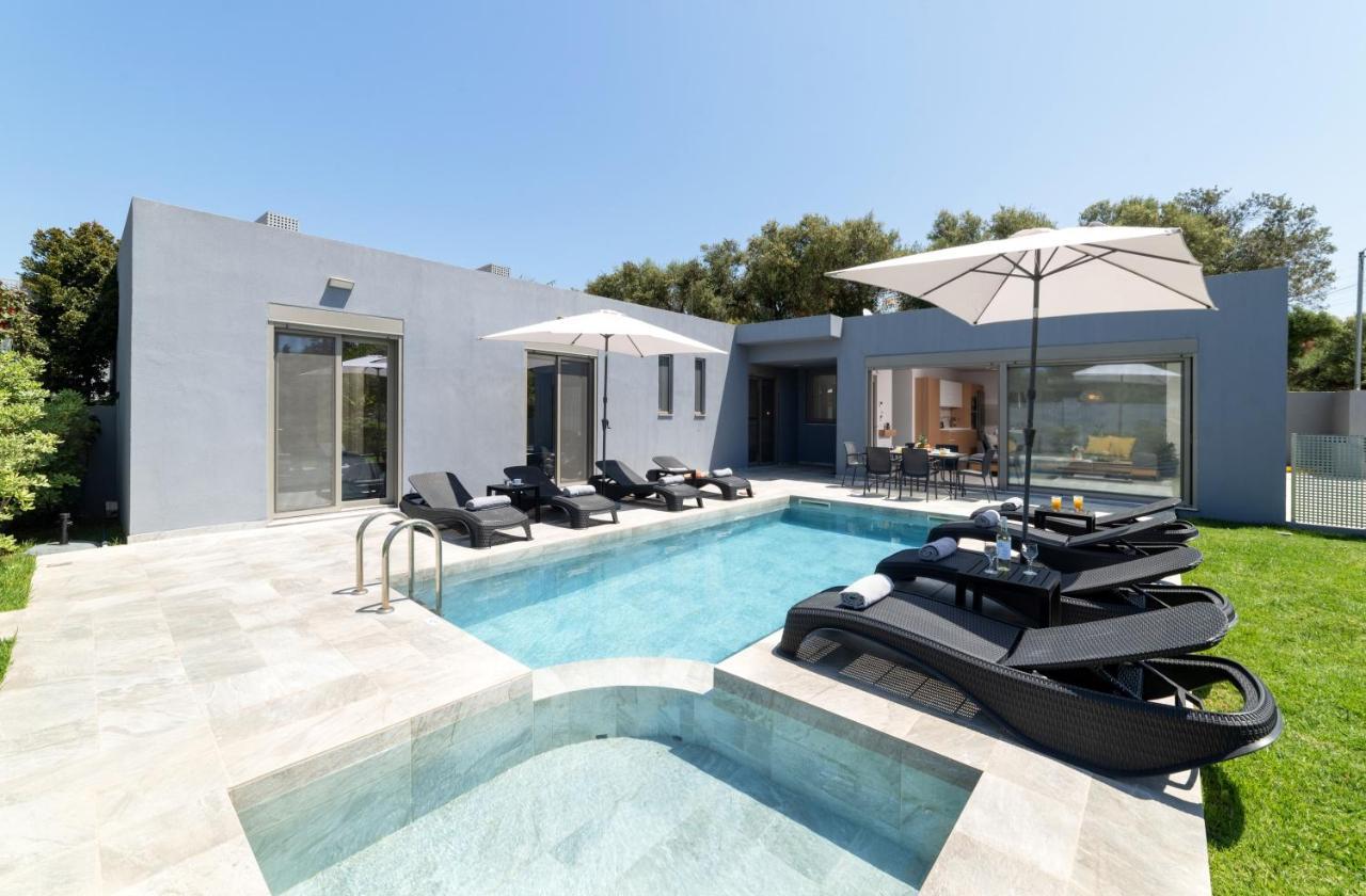 Villa Ampela By Posarellivillas Agia Marina  Bagian luar foto